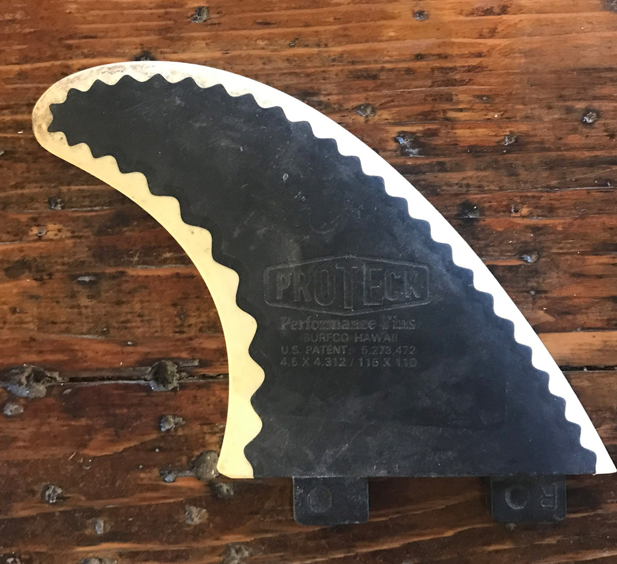 Used Proteck side fin - Right – Walden Surfboards