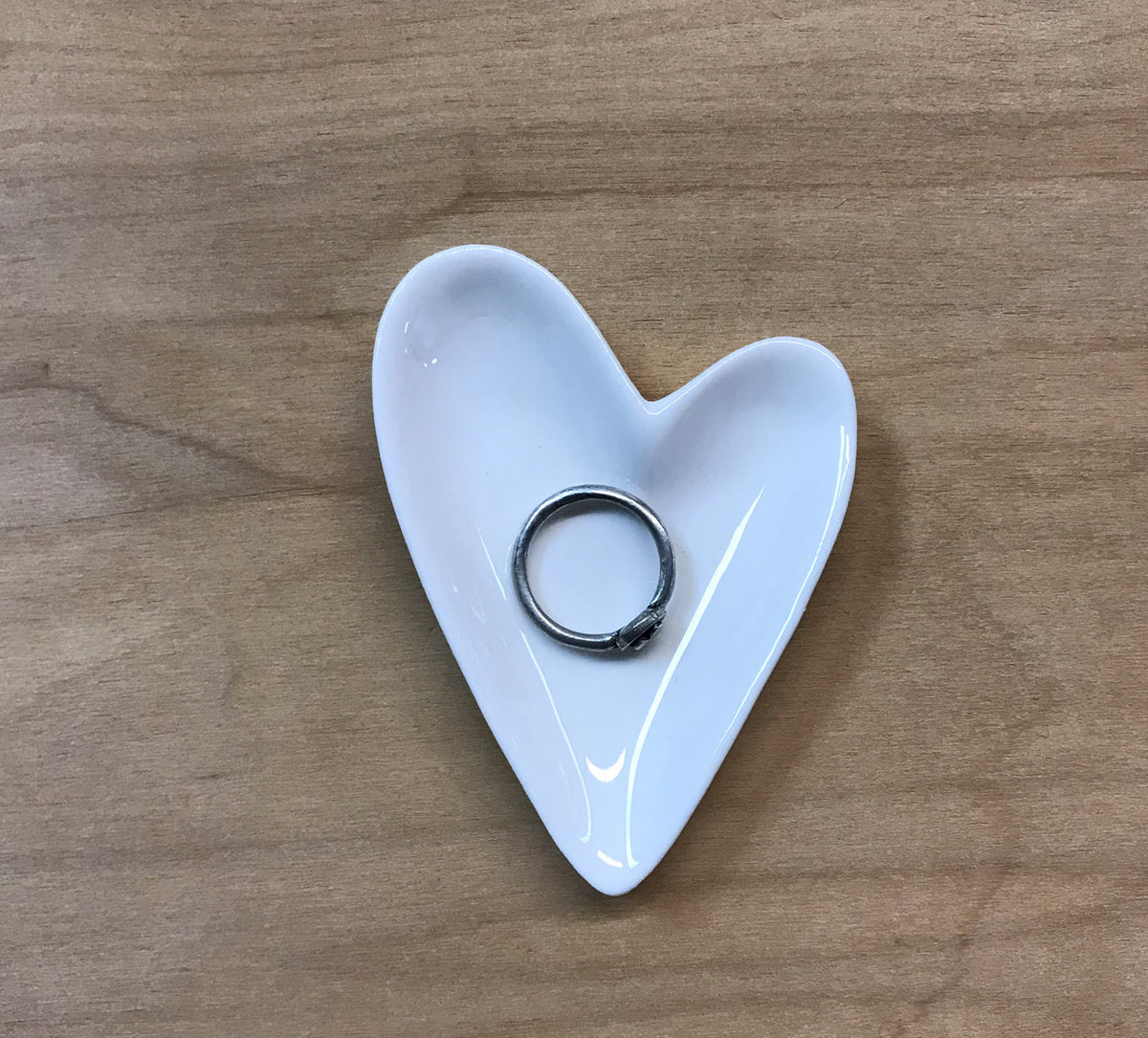 Ceramic 2024 heart dish