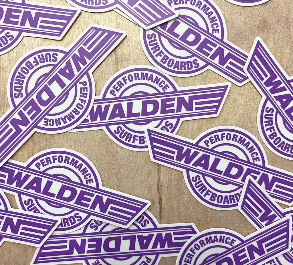 Walden Performance Stickers : purple pack